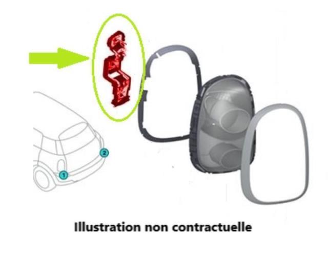 Image Platine feu arriere gauche - RENAULT CLIO 4