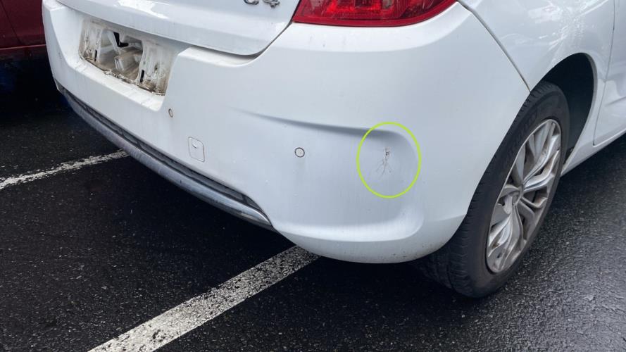 Image Pare choc arriere - CITROEN C4 2