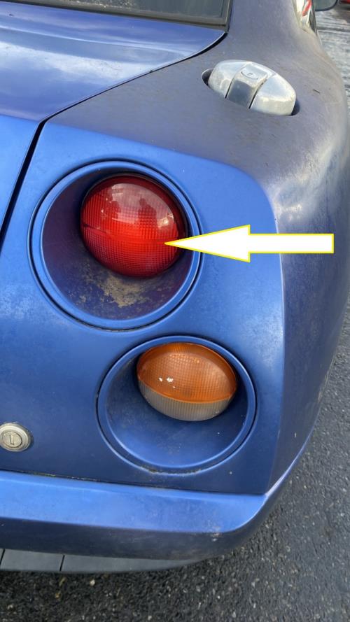 Image Feu arriere principal droit (feux) - FIAT COUPE