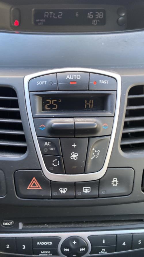 Image Commande chauffage - RENAULT LAGUNA 3
