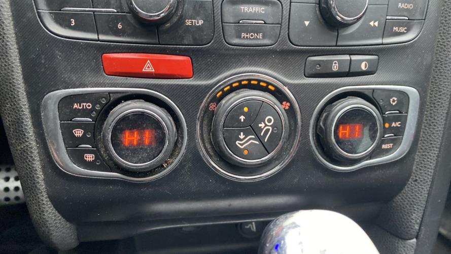 Image Commande chauffage - CITROEN DS4