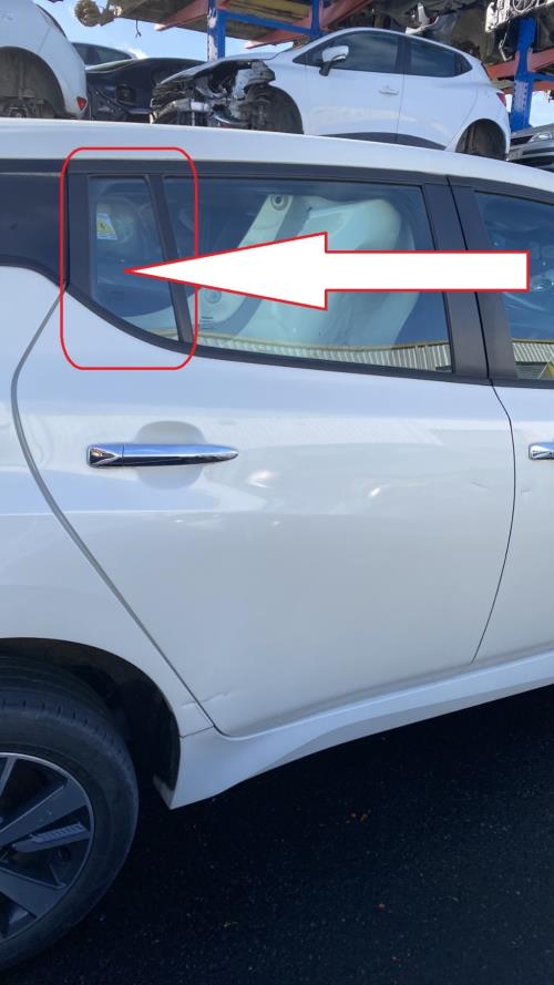 Image Custode arriere droit (porte) - NISSAN LEAF 2