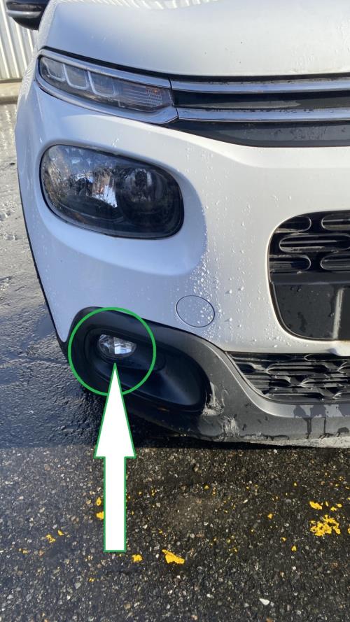 Image Anti brouillard droit (feux) - CITROEN C3 3