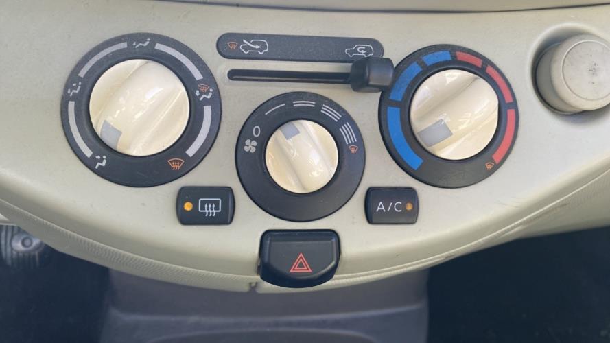 Image Commande chauffage - NISSAN MICRA 3