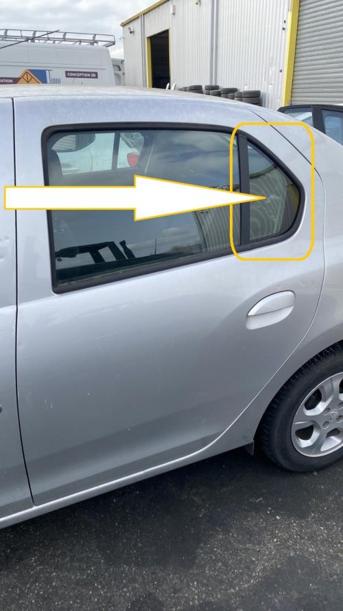 Image Custode arriere gauche (porte) - DACIA LOGAN 2