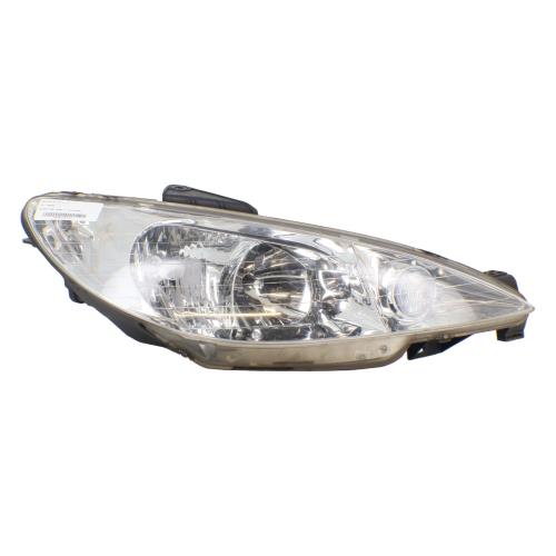 Image Optique avant principal droit (feux)(phare) - PEUGEOT 206