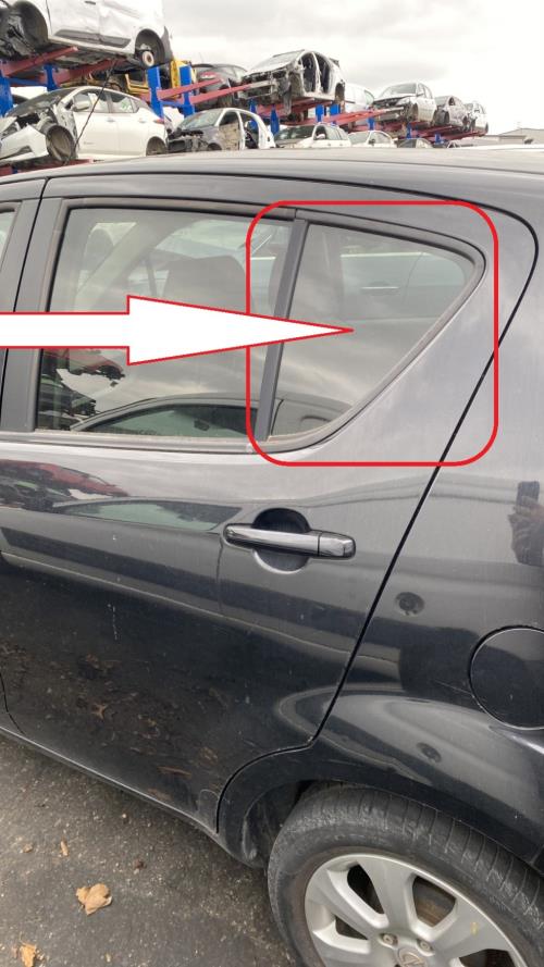 Image Custode arriere gauche (porte) - OPEL AGILA B