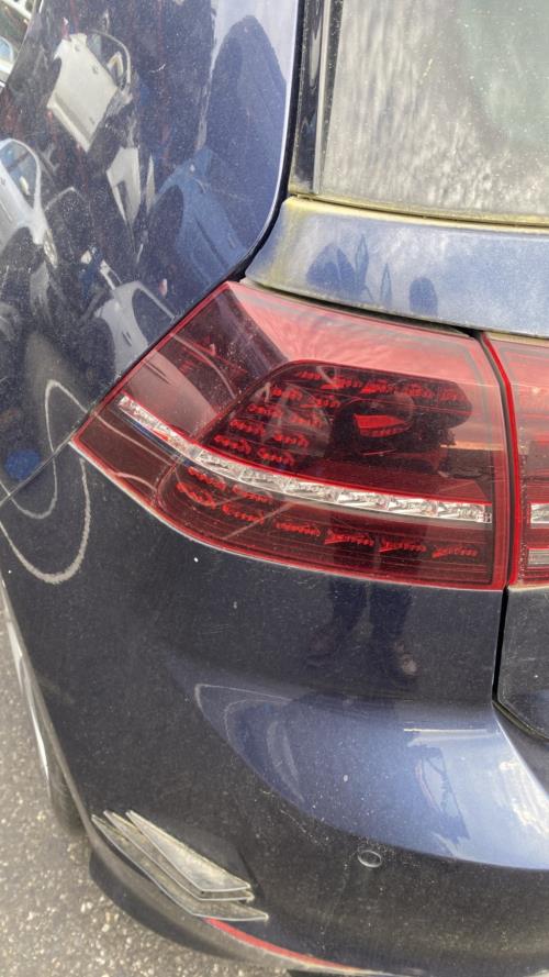 Image Pare choc arriere - VOLKSWAGEN GOLF 7
