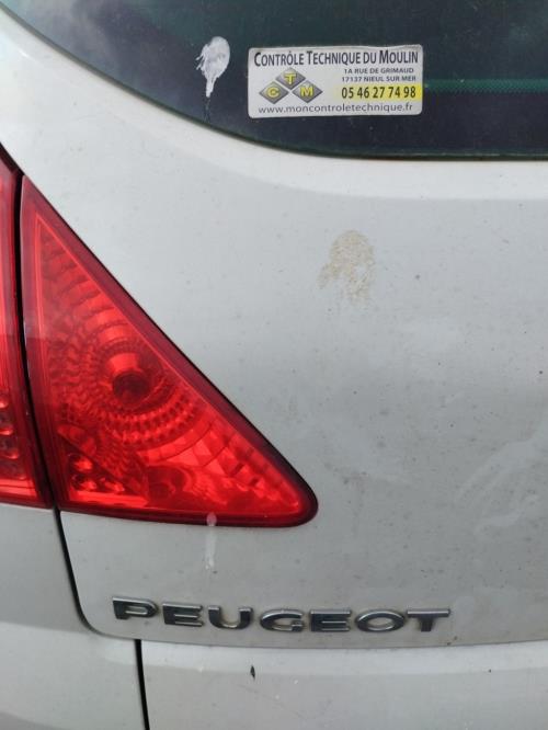 Image Feu arriere secondaire gauche (feux) - PEUGEOT 3008 1