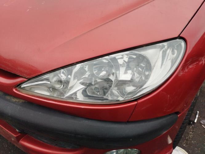 Image Optique avant principal gauche (feux)(phare) - PEUGEOT 206