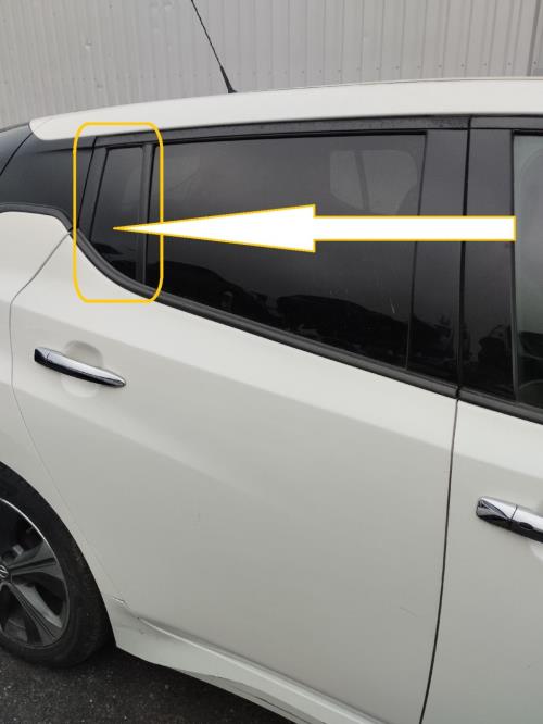Image Custode arriere droit (porte) - NISSAN LEAF 2