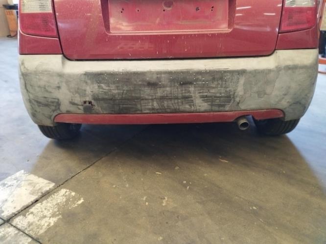 Image Pare choc arriere - CITROEN C2