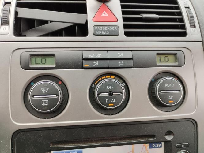 Image Commande chauffage - VOLKSWAGEN TOURAN 1
