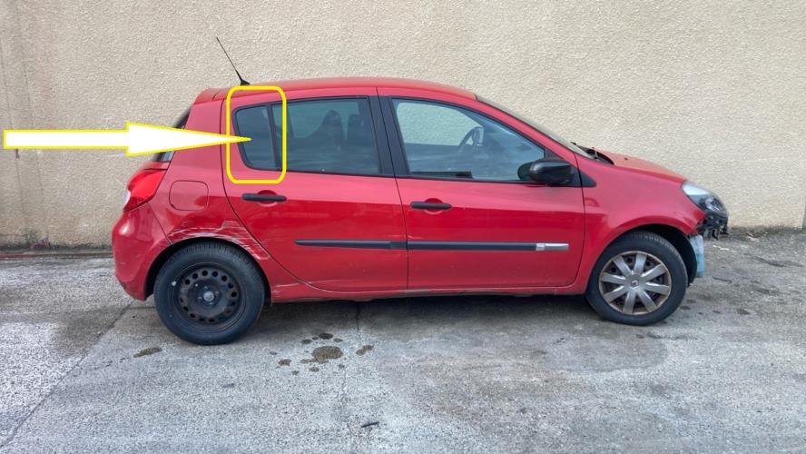 Image Custode arriere droit (porte) - RENAULT CLIO 3