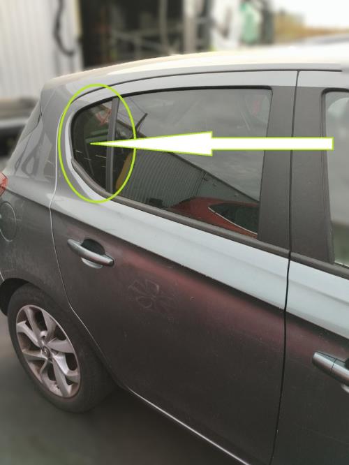 Image Custode arriere droit (porte) - OPEL CORSA E