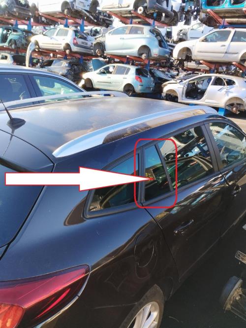 Image Custode arriere droit (porte) - RENAULT MEGANE 3