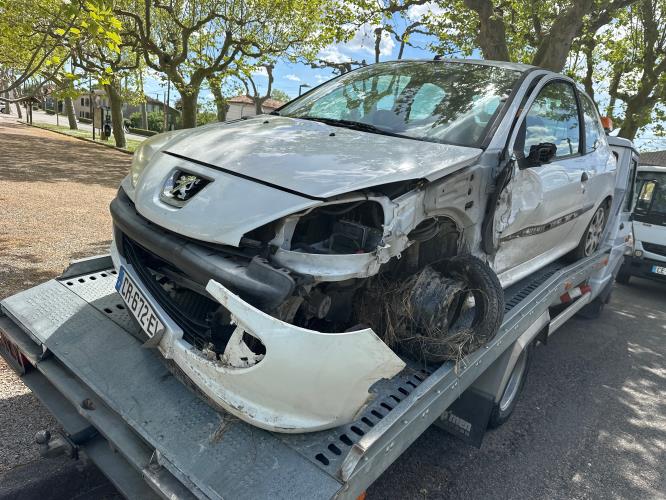 Image Pare choc arriere - PEUGEOT 206+