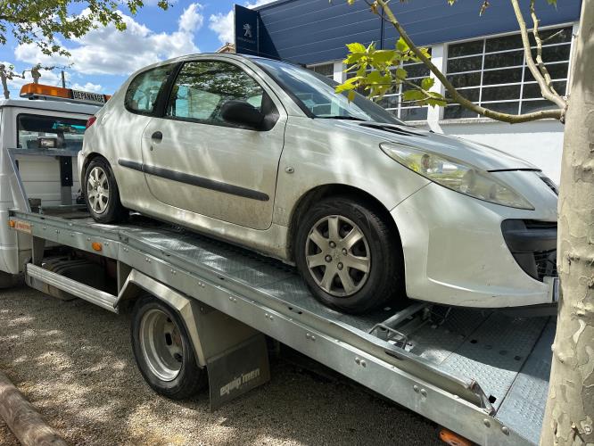 Image Pare choc arriere - PEUGEOT 206+