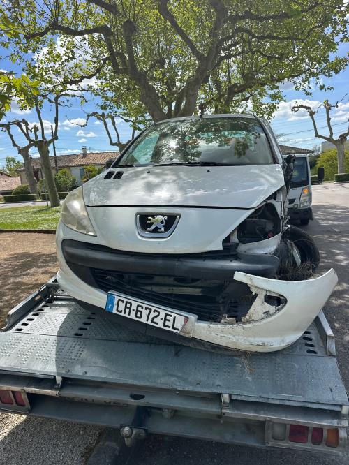Image Pare choc arriere - PEUGEOT 206+