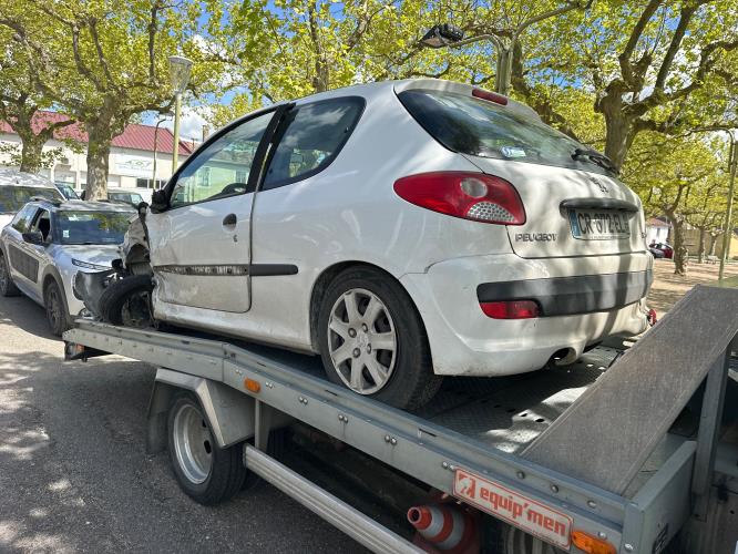 Image Pare choc arriere - PEUGEOT 206+