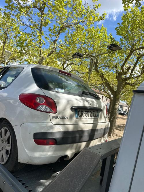Image Pare choc arriere - PEUGEOT 206+