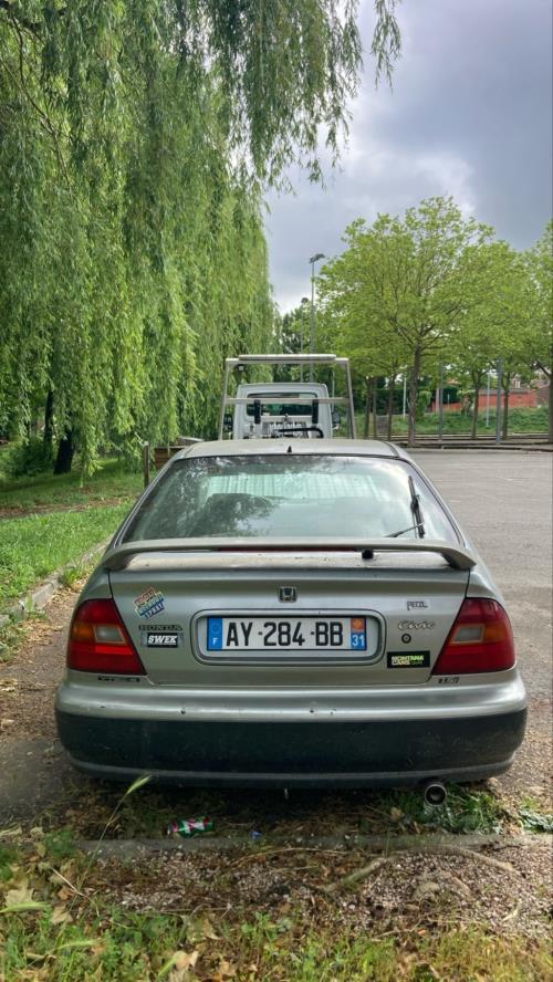 Image Optique avant principal droit (feux)(phare) - HONDA CIVIC 6