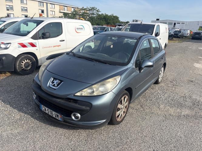 Image Pare choc arriere - PEUGEOT 207