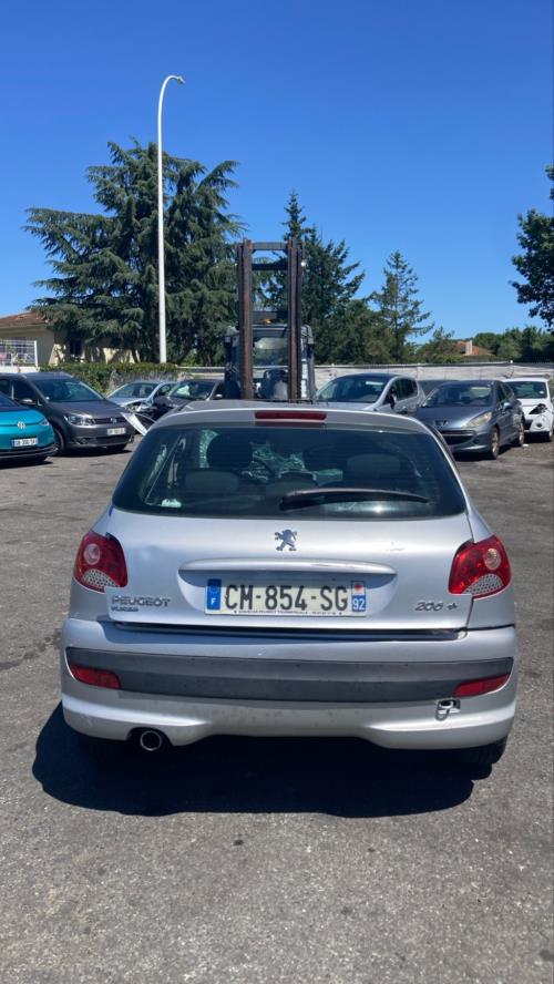 Image Pare choc arriere - PEUGEOT 206+